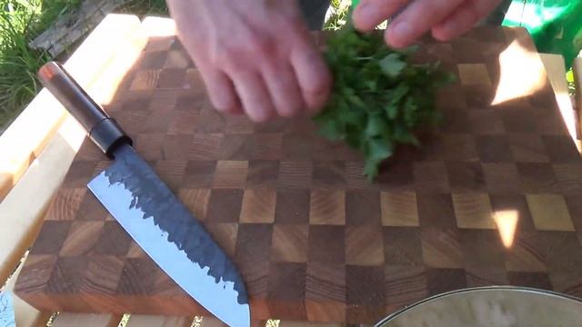 Фаршированная скумбрия на гриле!