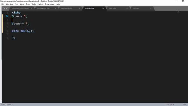 Program to Find Power of any Number in PHP