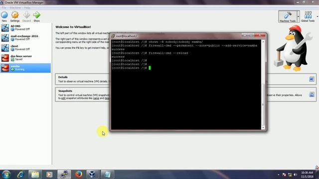 How to setup Samba server for File Sharing in Linux смотреть онлайн