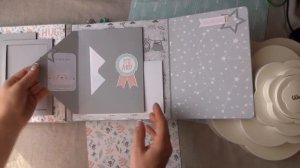 #Обзор детского альбома. Скрапбукинг.