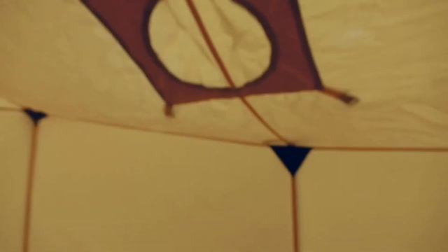 Палатка "Снежинка". Пробная сборка. смотреть онлайн