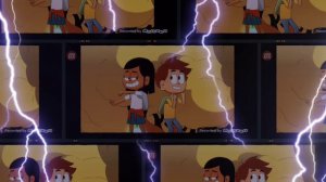 Эдит по мультику Нэйт опять опаздывает