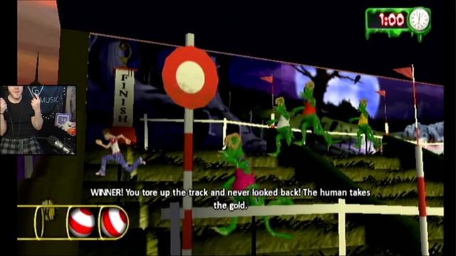 GOOSEBUMPS HORRORLAND WII GAME (One Day At Horrorland) смотреть онлайн