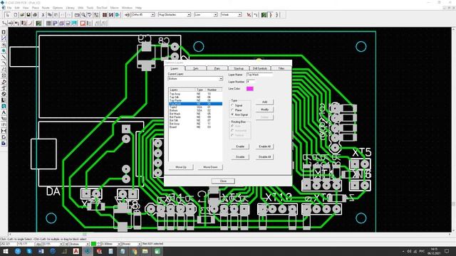 СЛОИ ПЕЧАТНОЙ ПЛАТЫ В P-CAD // Структура слоев и их функциональное назначение