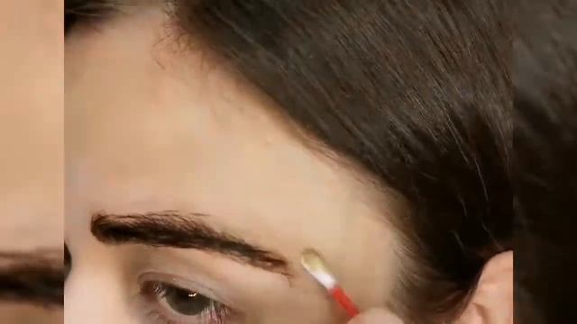 Ламинирование бровей (долговременная укладка) / Eyebrow lamination (long-term styling)