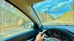 Дорога для трактора! Едем по Трассе из Верхней Синячихи в Нижний Тагил