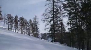 Ямаха ВК 540 штурмует гору(2)