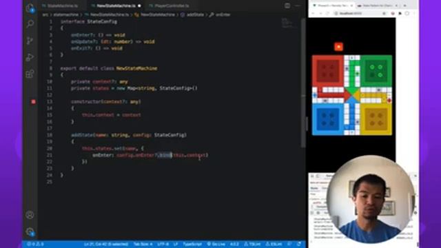 Coding a StateMachine in TypeScript