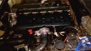 Строкер м50 3.0 на поршнях S50b32 первый старт (неудачный)