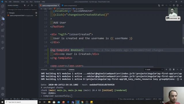 17. Use ngIf with else condition in the HTML Template for Angular Component. смотреть онлайн