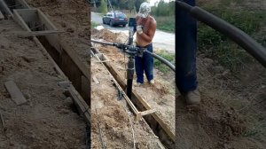 Цепной сваекрут