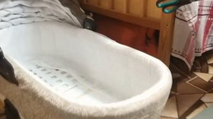 Как утеплил коляску на зиму за 200 р.!!!