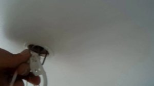 Установка крючковой люстры.НАТЯЖНОЙ ПОТОЛОК