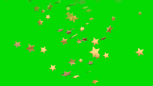 ?ЗВЕЗДЫ ВЕЗДЕ 7 ШТ. Футаж. Хромакей. Зелёный экран. Chroma Key. Green Screen..mp4