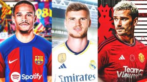 NEW INSANE TRANSFERS in WORLD FOOTBALL! Sane to Barcelona - Werner to Real - Griezmann to Man Utd