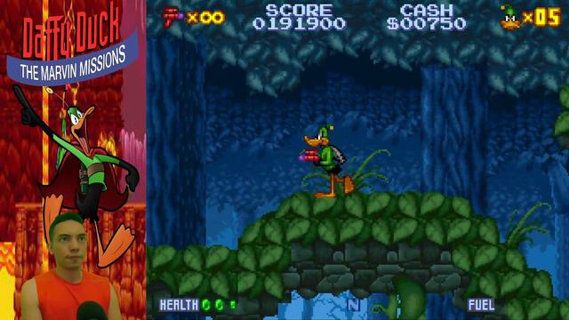 Daffy Duck: The Marvin Missions [Snes] Até zerar смотреть онлайн