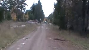 Красноярск 66, дорога к "Наковке" октябрь 2012