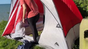 Маленькое семейное приключение. Поход (кемпинг) на озере Эри. Camping on Lake Erie.