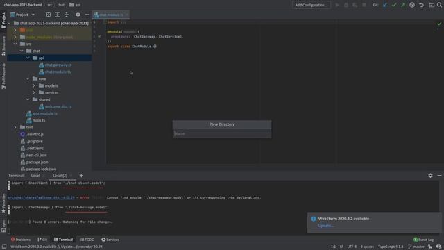 Fullstack2021 | p32 | Changing folder structure to be more CLEAN