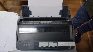 Printing by Epson LX-350
