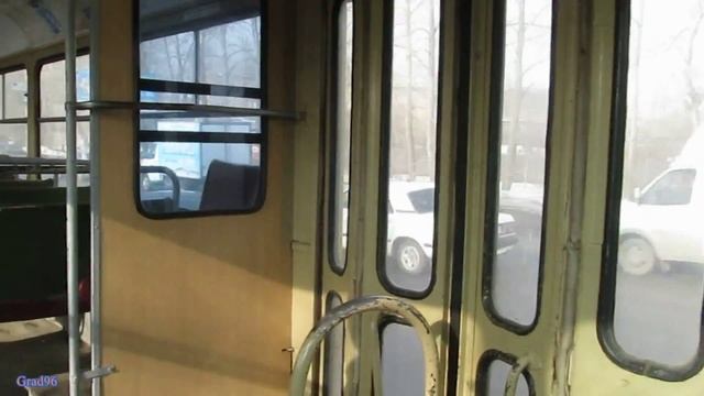 Трамвай Tatra T3SU двухдверная №623, маршрут №18, г Екатеринбург смотреть онлайн