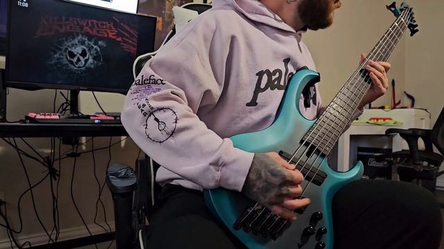 Killswitch Engage: This Fire (Bass Cover) смотреть онлайн