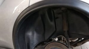 Установка задние подкрылки Nissan Juke 1.6 turbo 2015 4WD Installing rear wheel arches lockers