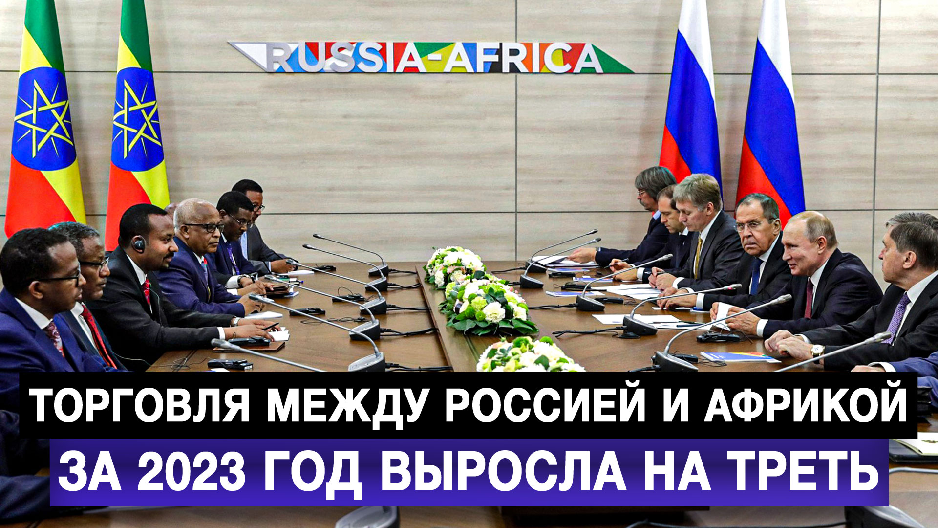 Торговля между Россией и Африкой за 2023 год выросла на треть