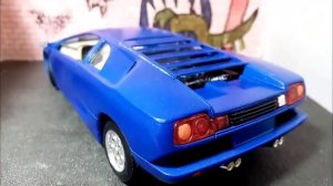 Восстановление модели Lamborghini Diablo 1:24 Bburago