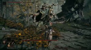 "Elder Ring  -  второй босс Годрик Сторукий"