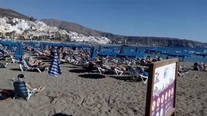 Пляж Лас Вистас (Испания, Тенерифе) - Один из лучших пляжей на острове!