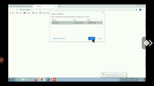 How to install irctc dongal & how to book  rail ticket. आईआरसीटीसी डोंगल को कैसे इनस्टॉल करना है