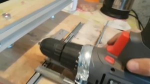 Самодельный фрезерный станок, (Стационарный дрель)