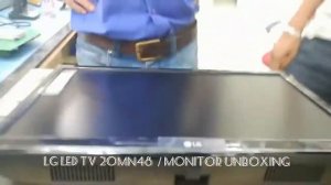 LG 20MN48" TV/ monitor unboxing