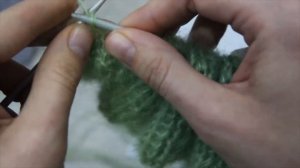 Объемный свитер с ложными косами