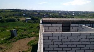 Несъемная опалубка для гаража из остатков