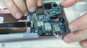 Samsung Note 20 Ultra замена экрана - screen replacement guide