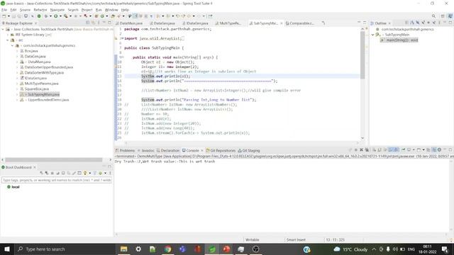 Generics in Java with Demo смотреть онлайн
