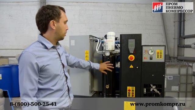 Обзор винтового компрессора Abac Spinn