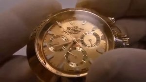 Видеообзор на  Часы Rolex Daytonа кварц