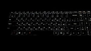 Подсветка клавиатуры ноутбука Lenovo Z710