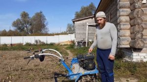 Дом в деревне. Жизнь в деревне. Китайский мотоблок. Энергопром