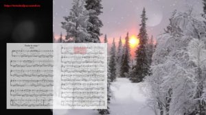 Tombe la neige – Salvatore Adamo (Ноты и Видеоурок для фортепиано) (piano cover)