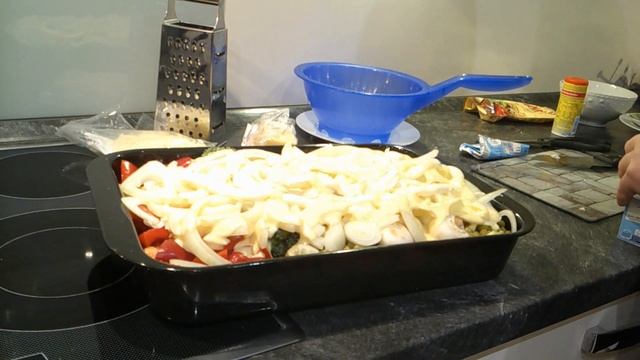 Запеченные овощи в духовке .Мужская кухня, готовит добрый.Германия