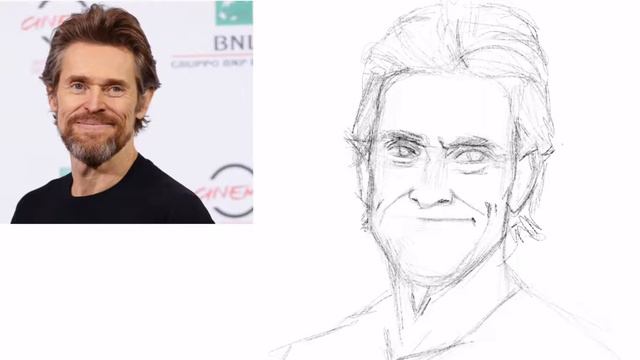 Willem Dafoe sketch