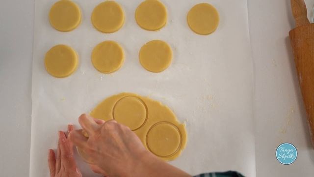 Праздничное Песочное Печенье с Шоколадом | Double Chocolate Cookies | Tanya Shpilko смотреть онлайн