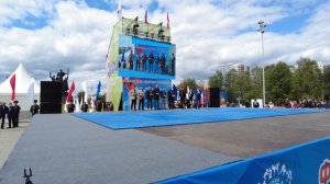 300 лет Перми Часть 3  Эспланада  Фестиваль боевых искусств