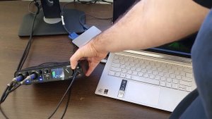 Записываем аудио с синтезатора на компьютер через внешний аудио интерфейс