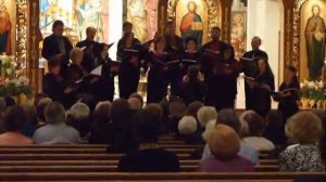 The Accolada Chamber Choir performs "Adoramus Te" by Giovanni Pierluigi da Palestrina