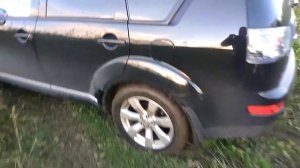 MITSUBISHI OUTLANDER XL 3.0 V6 в скользкой грязи проверяем полный привод / 4wd / off road